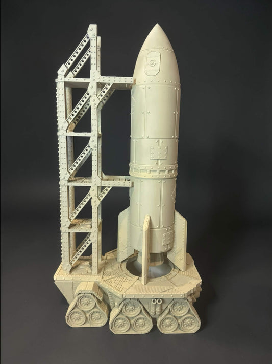 Warpzel-1A Space Program Rocket & Launching Pad